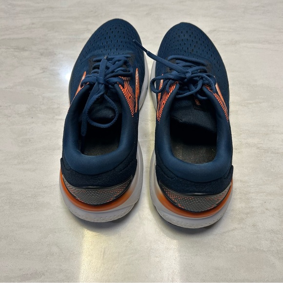 Brooks Ghost 16 Blue and Orange Running Shoes, Men\'s Size 9.5, Running Shoes main image 6